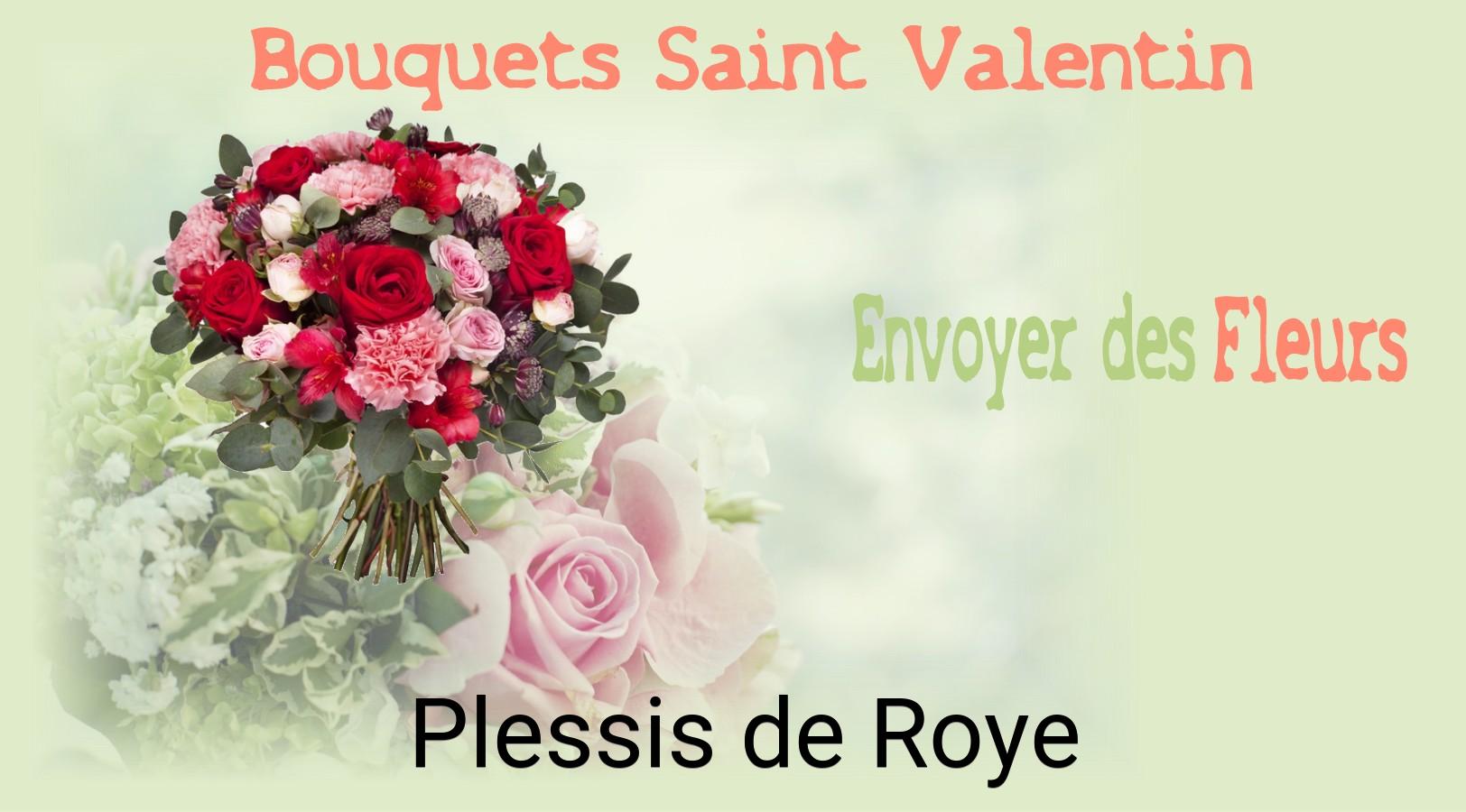 Roses de Saint-Valentin livrées à Plessis-de-Roye